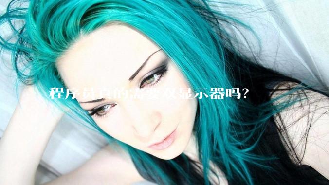 程序员真的需要双显示器吗？