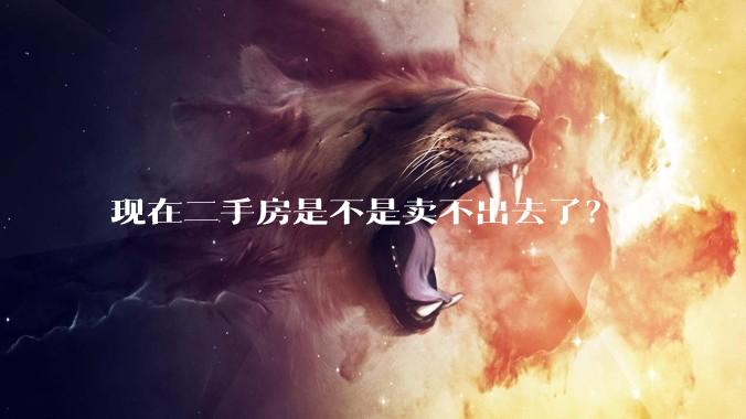 现在二手房是不是卖不出去了？